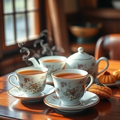 广州茶室茶具与茶点