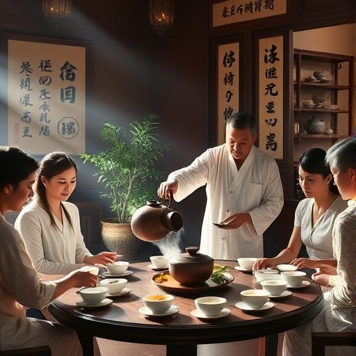 广州茶艺师上课场景