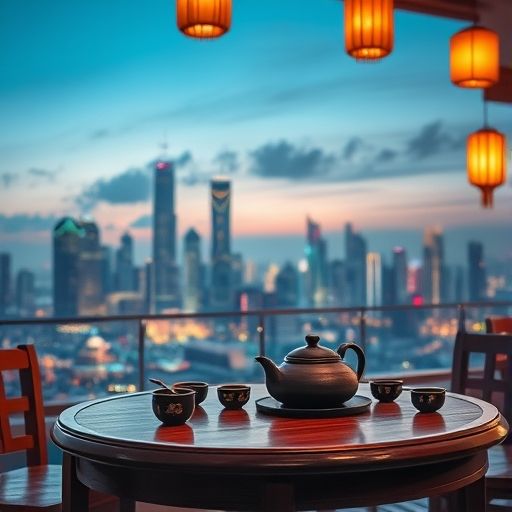 深圳品茶论坛网茶室场景