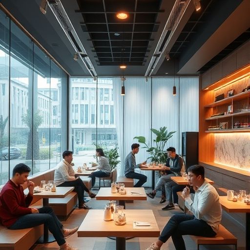 天河区现代茶空间