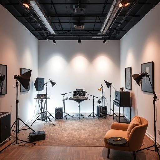 广州中高端工作室内部环境