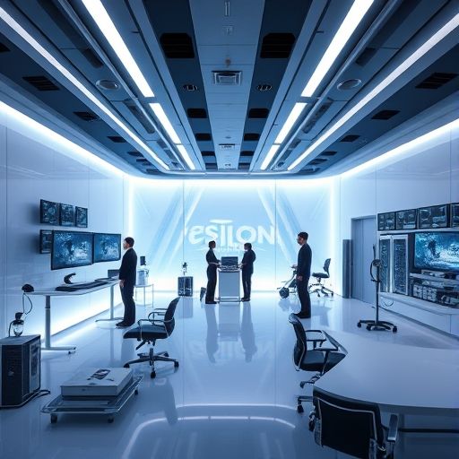 广州高端大圈工作室未来科技感设计