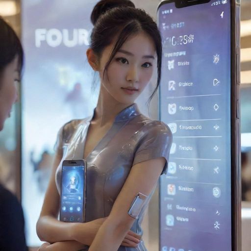 手机屏幕上的论坛界面