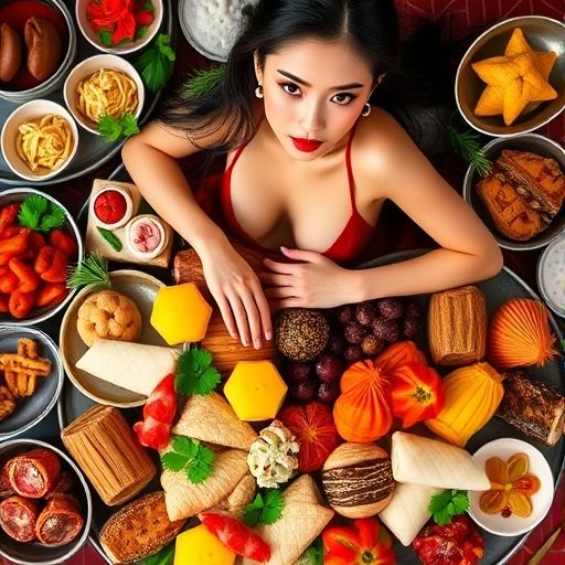 精致的茶点与茶具组合