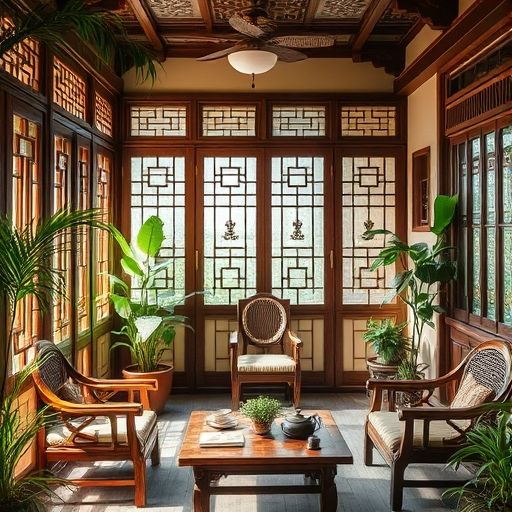 龙华茶肆内部环境