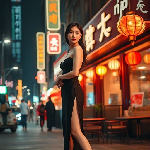 广州街头隐秘茶室的入口