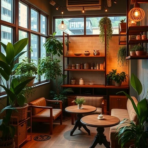 深圳罗湖喝茶工作室内部环境