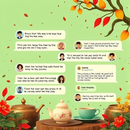 广州喝茶微信群交流