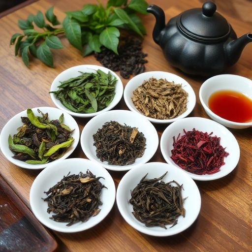 多种茶叶选择