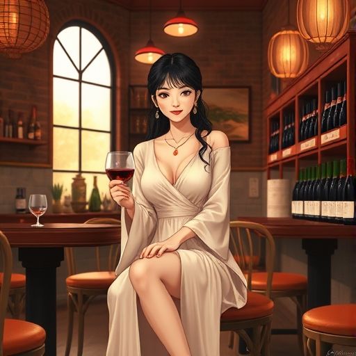 红酒品鉴会的轻松氛围