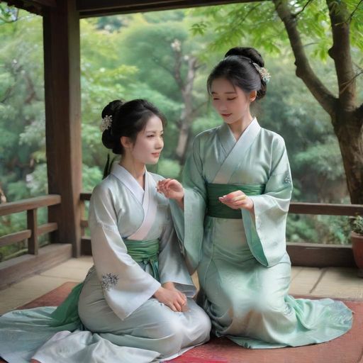 窗边绿植与茶室环境的和谐搭配