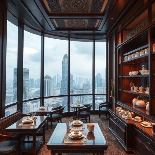 广州高端茶室内部