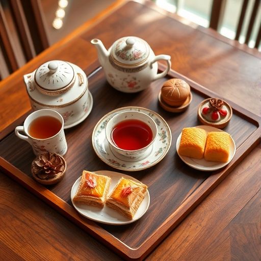 茶具与茶点搭配