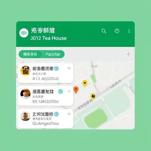 广州喝茶小程序界面