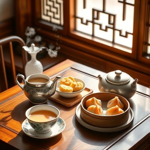 茶具与点心搭配