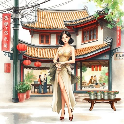 广州街头茶肆的传统风貌