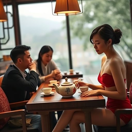 茶桌旁的交流