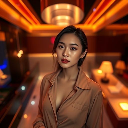 广佛夜场桑拿会所内部环境