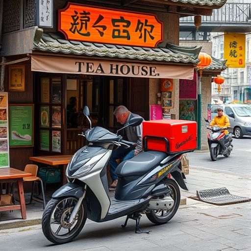 外卖与传统茶肆