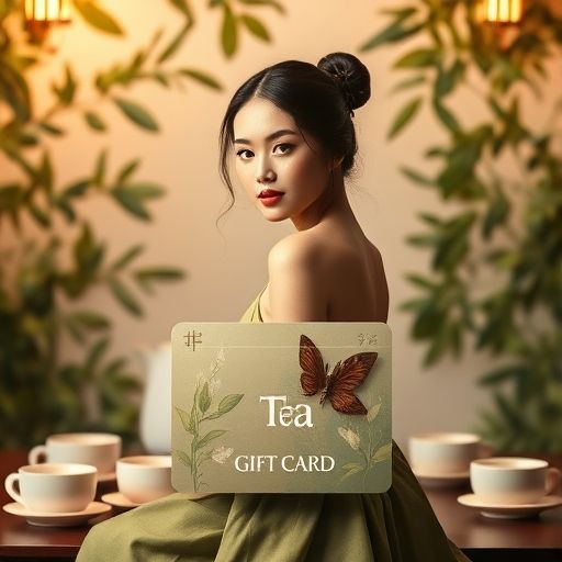 茶叶礼品卡展示