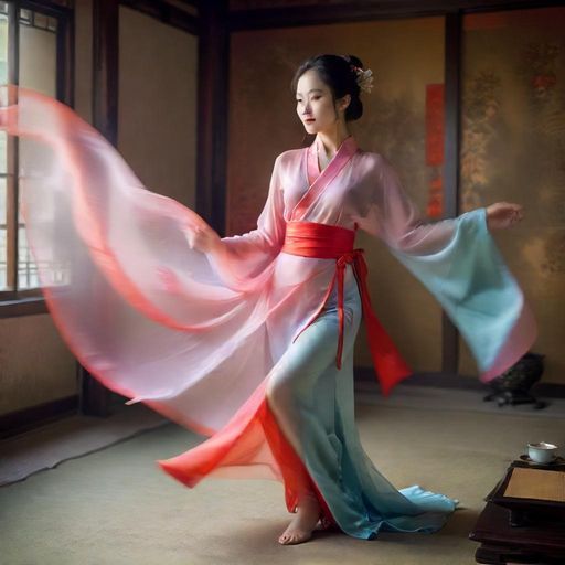 茶艺比赛的热闹场景