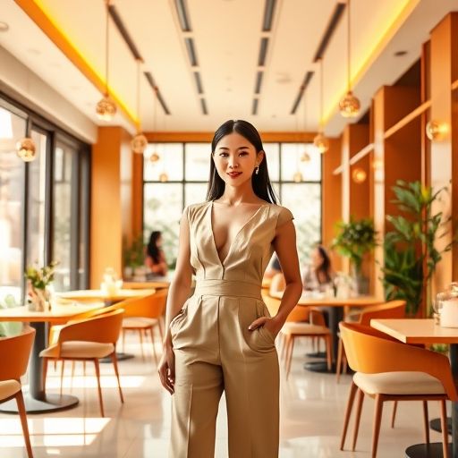 小林茶肆开业当天的热闹场面