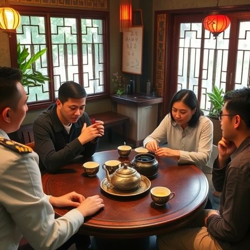 广州茶肆场景