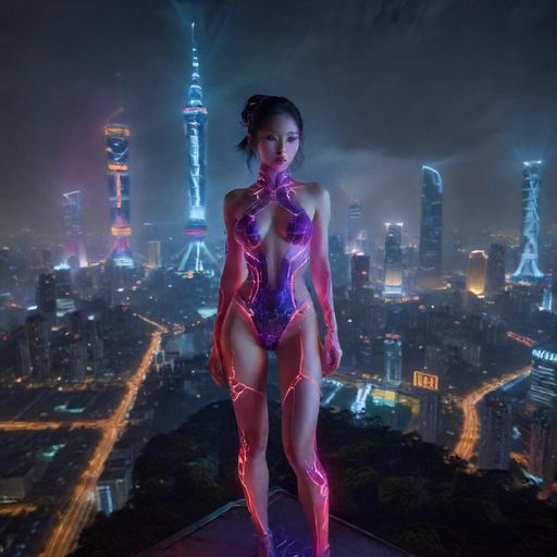 广州夜景展现城市活力