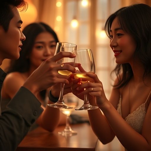 朋友聚会欢乐时刻