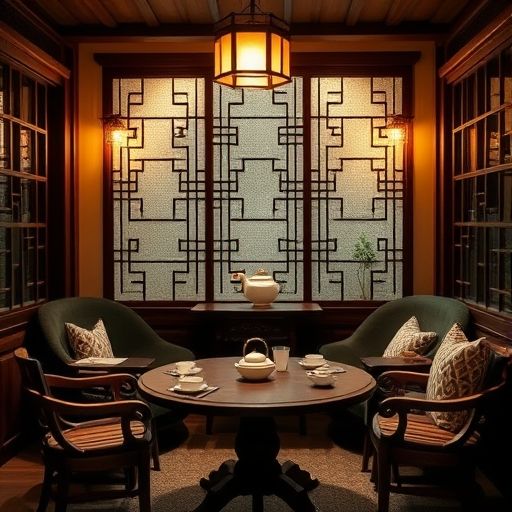 广州喝茶工作室内部