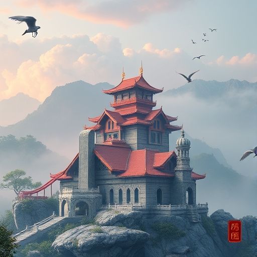 茶艺师与客人轻松聊天的温馨画面