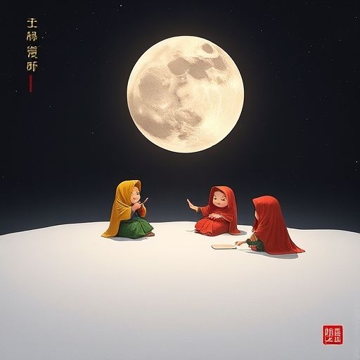 朋友在qt场子聚会合影