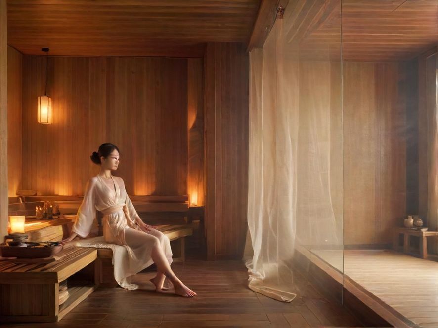 成都桑拿会所茶室休息区氛围