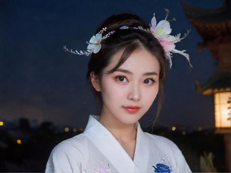 深圳夜色下的娱乐场所霓虹灯