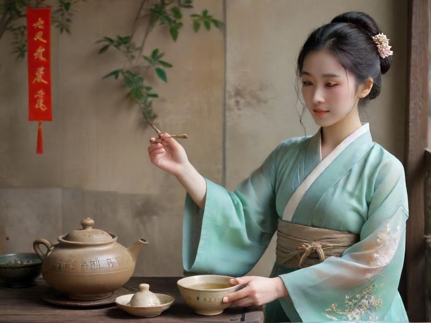 广州一家私密高端茶馆的暖色调包厢，营造出沉浸式放松氛围