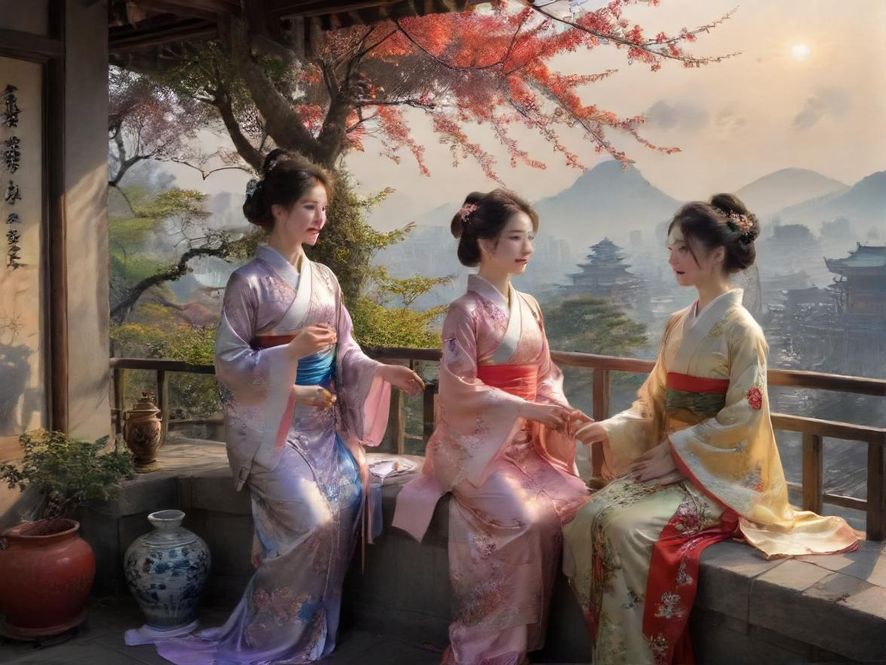 广州低调茶社的雅致环境