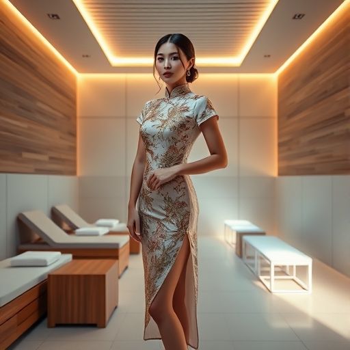 广州桑拿会所休息区氛围图