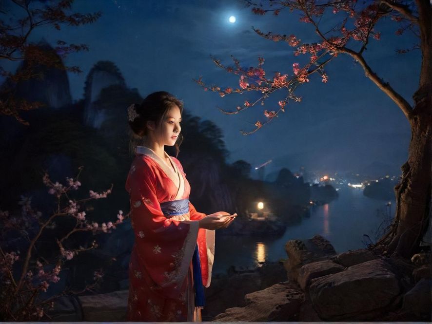 天河区高端桑拿会所夜景