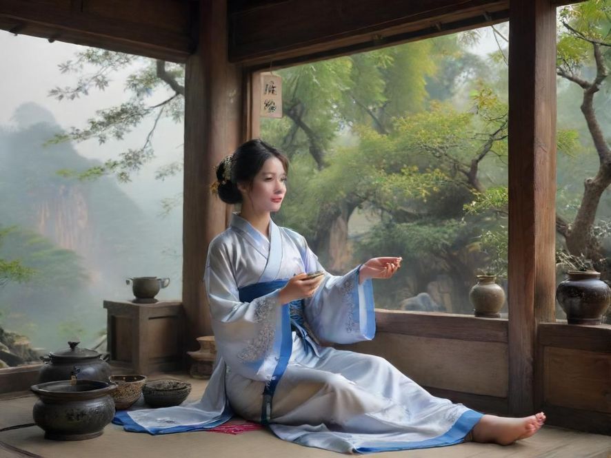 广州喝茶会所内部环境展示