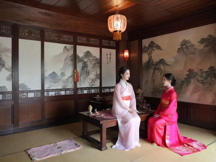 佛山某高档休闲会所大堂,暖色调灯光营造舒适氛围