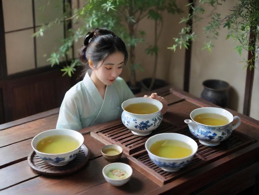 广州桑拿会所茶艺体验区