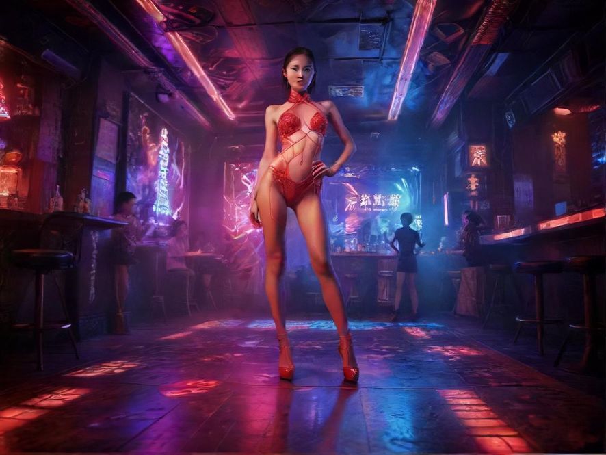 广州夜场娱乐炫彩场景