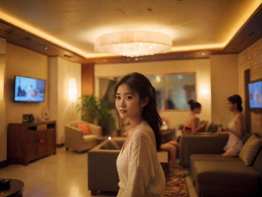 海口休闲场所室内图,展现放松氛围