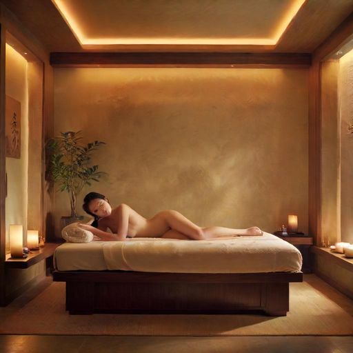 顺德桑拿会所内部按摩床