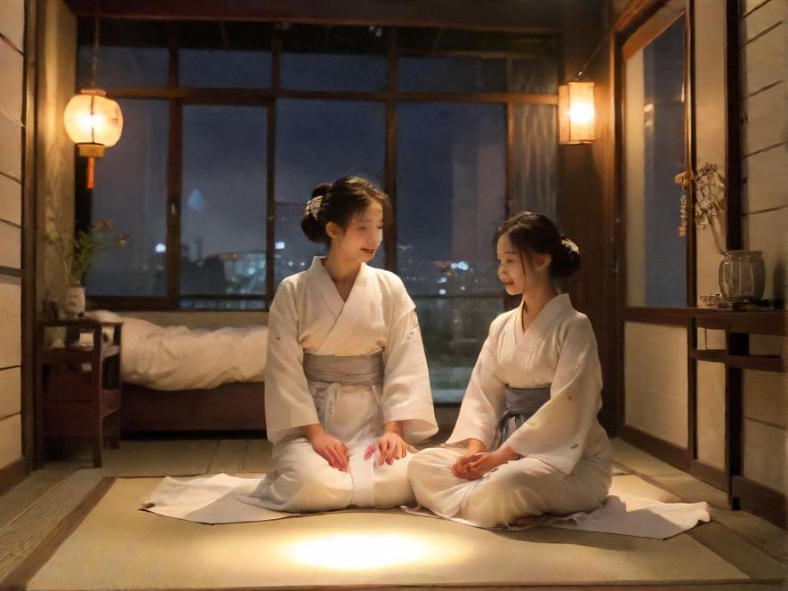 夜场会所豪华休息室场景