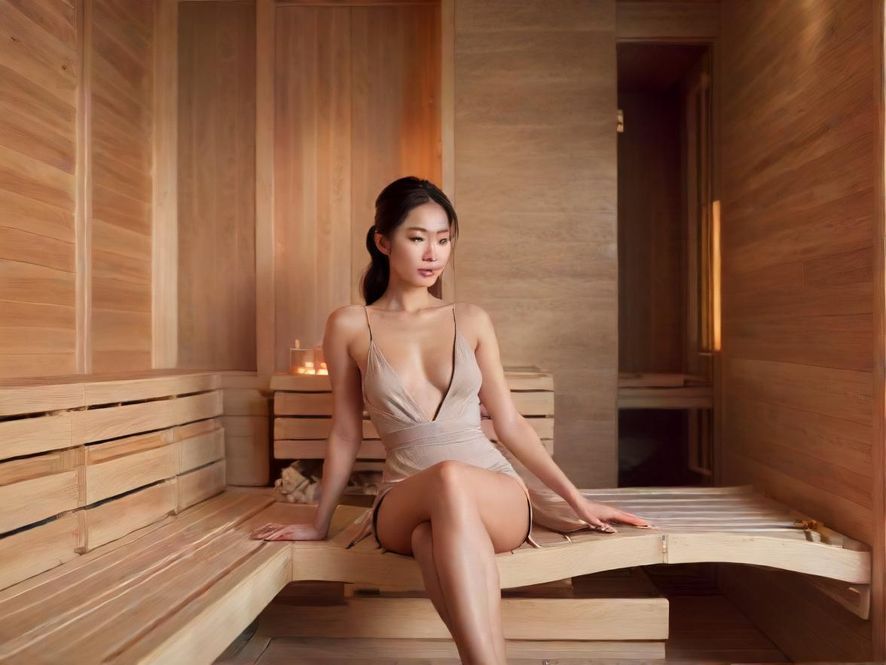高端桑拿会所内部环境展示