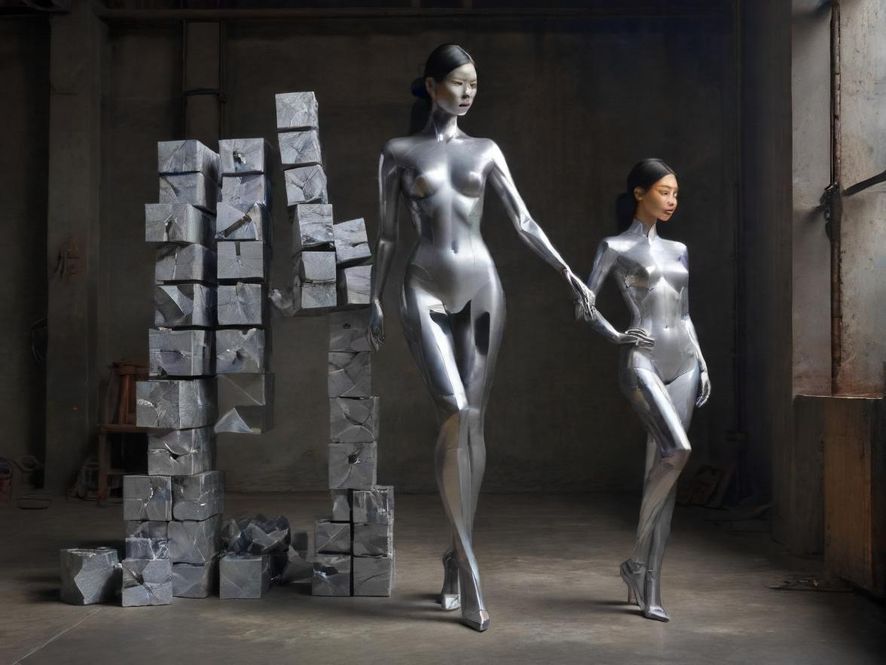 金属打包压块机产出的金属包