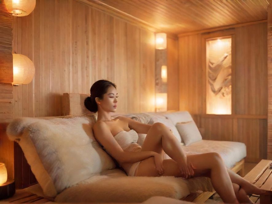 深圳桑拿会所休息区