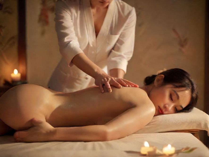 专业的按摩服务细节