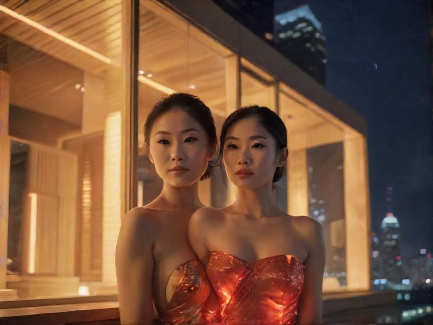 广佛高端桑拿会所夜景